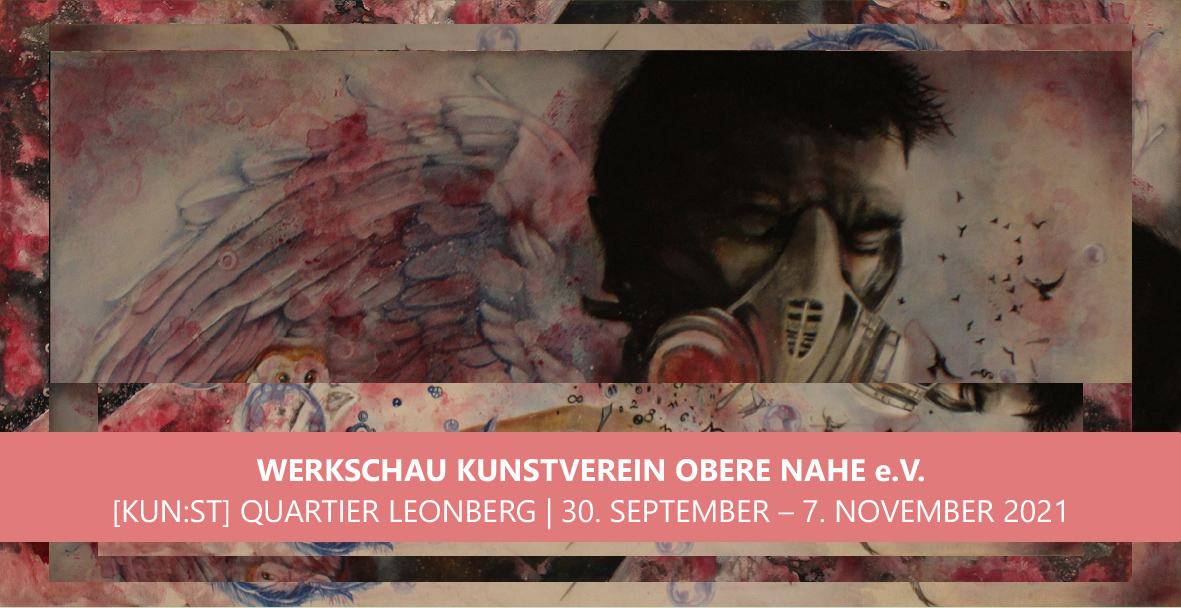 Einladungskarte Kunstverein Obere Nahe Leonberg 2021